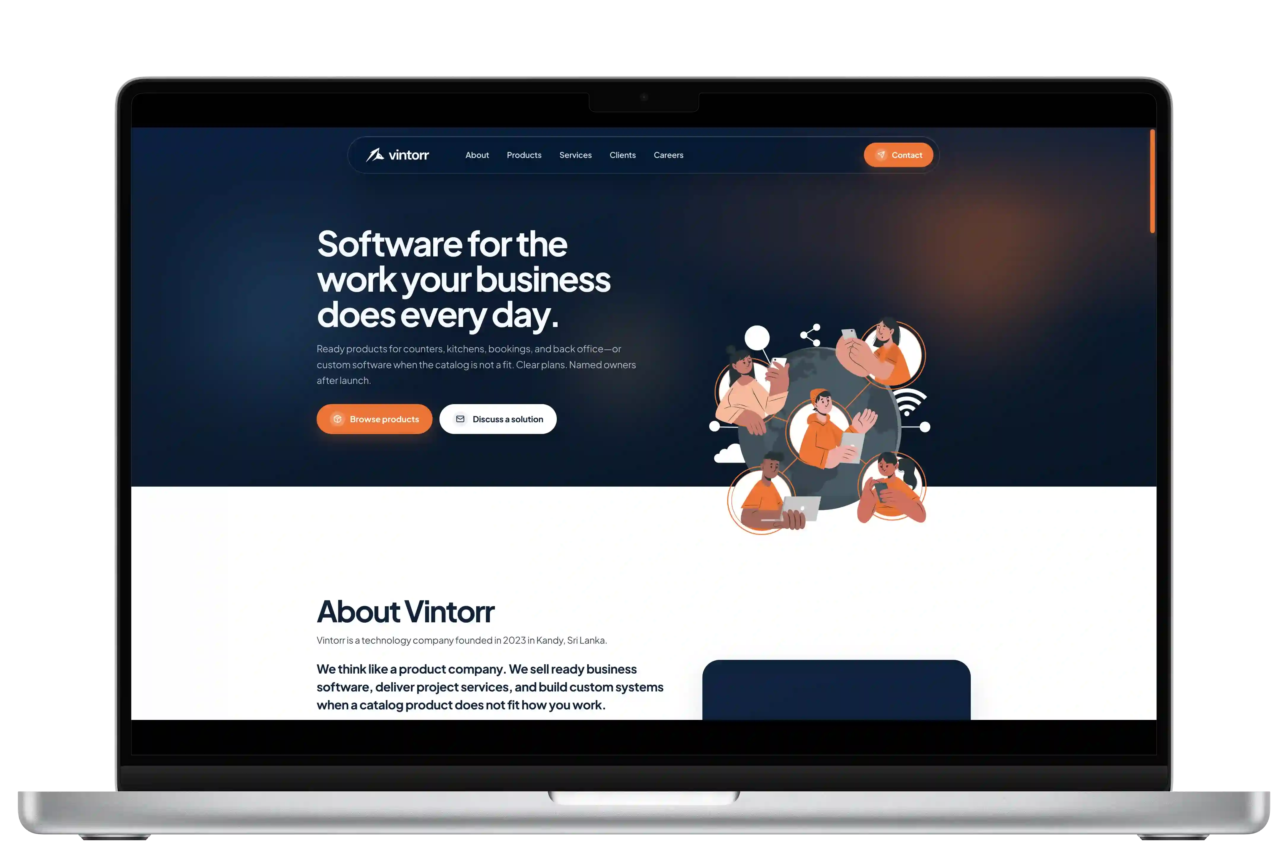 Vintorr interface
